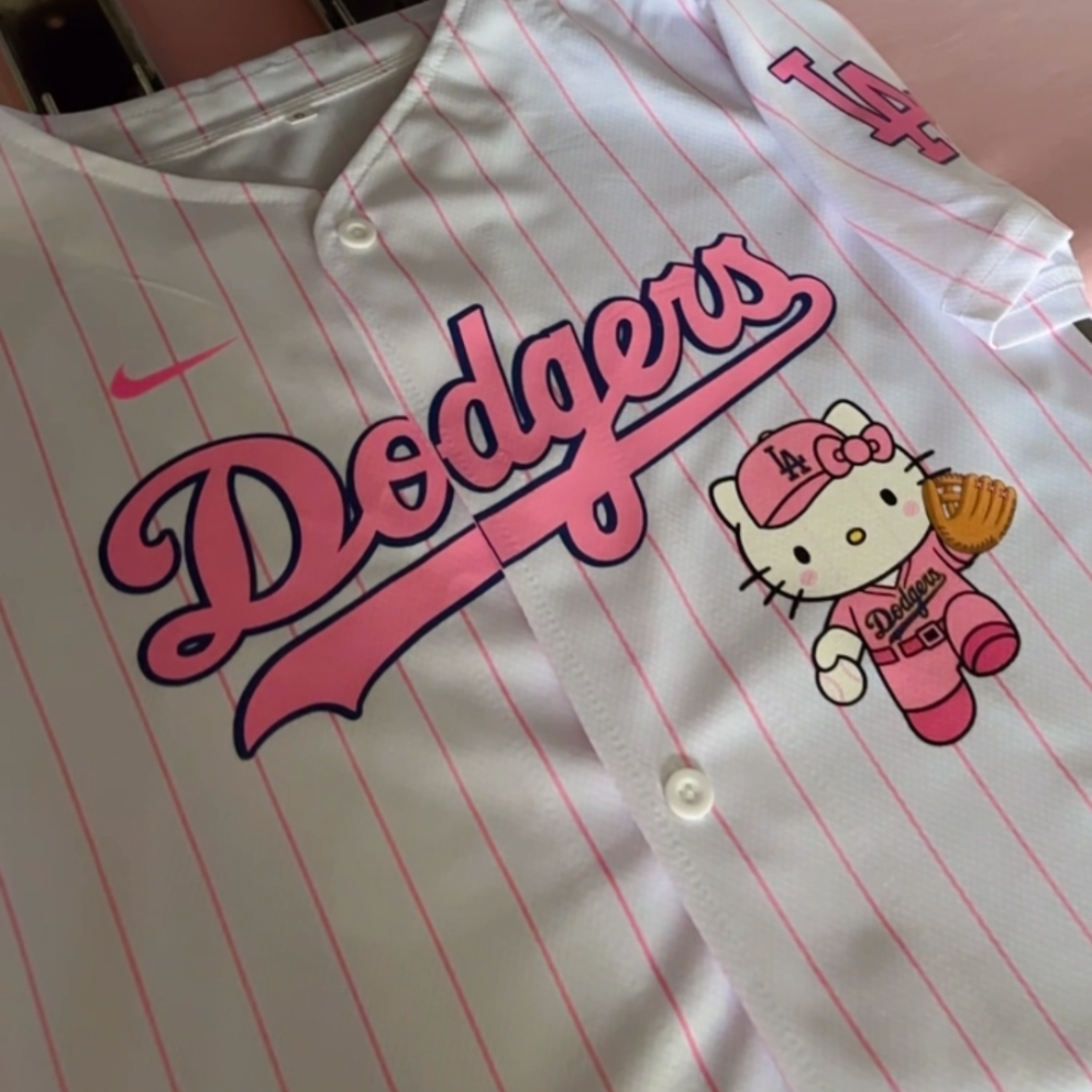 Kids White Baseball Jersey