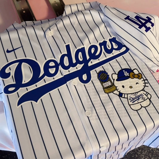 Champion Adult White/Blue Jersey