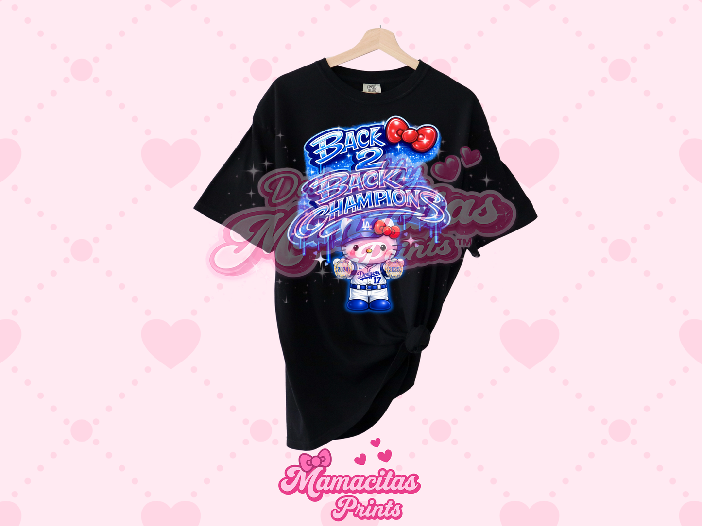 Championship kitty tee