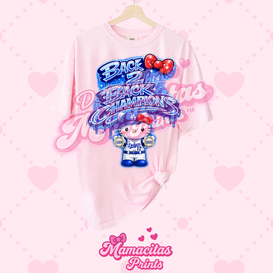 Championship kitty tee