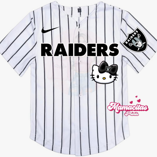 Kids White Football Jersey