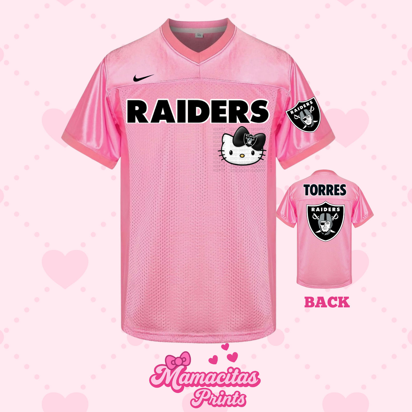 Football Pink Jersey