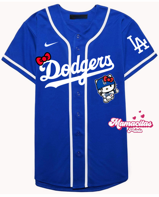 Royal blue Adult/Kids Baseball Jersey