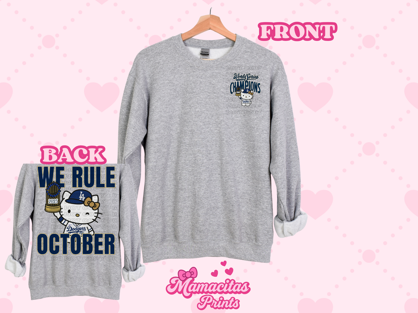We rule Oct Crewneck