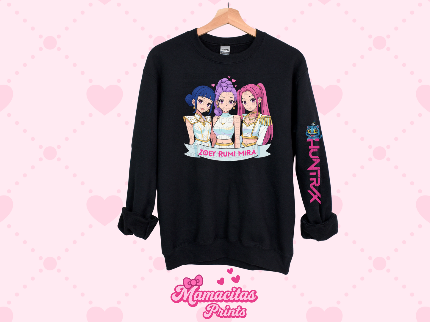 HUNTRX TRIO GIRLS SWEATSHIRT