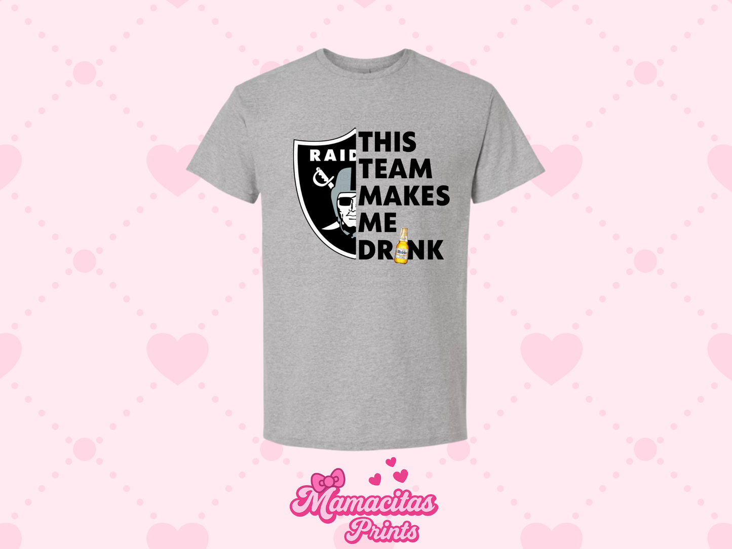 This team Raiders Tshirt