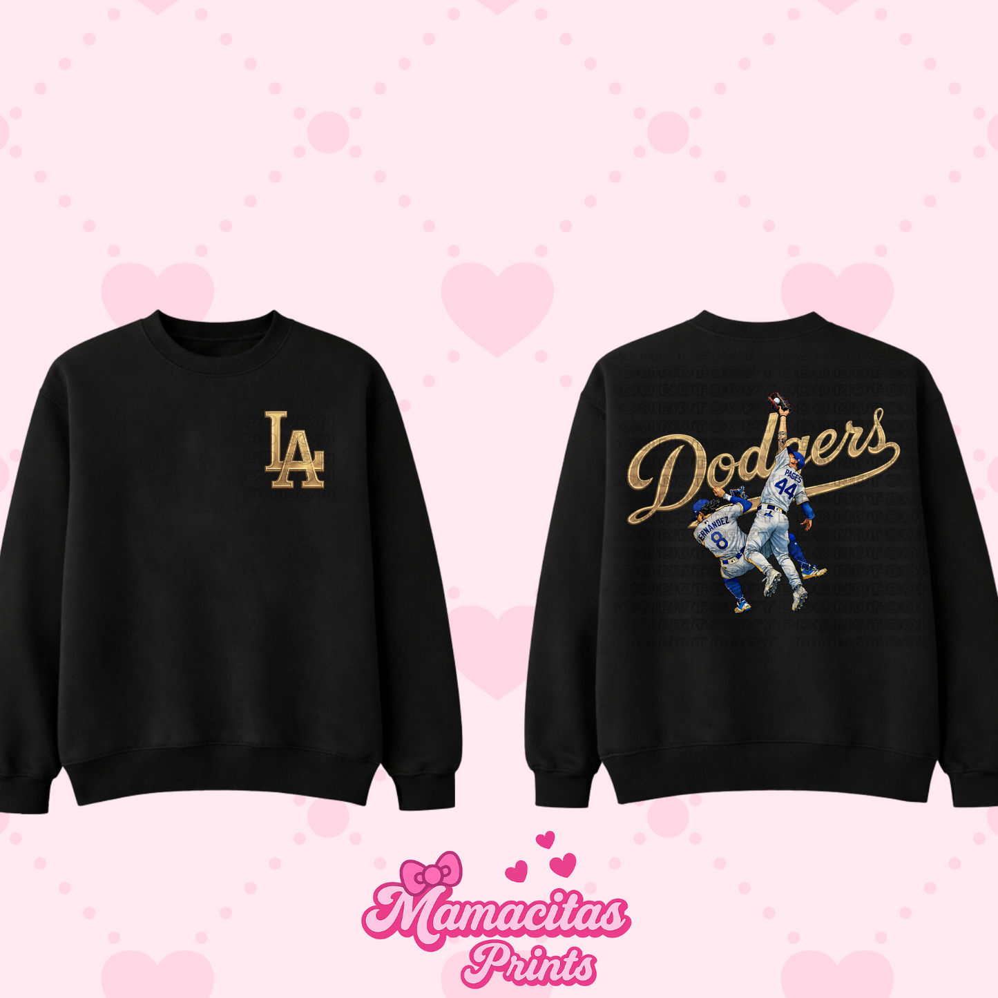 LA catch crewneck