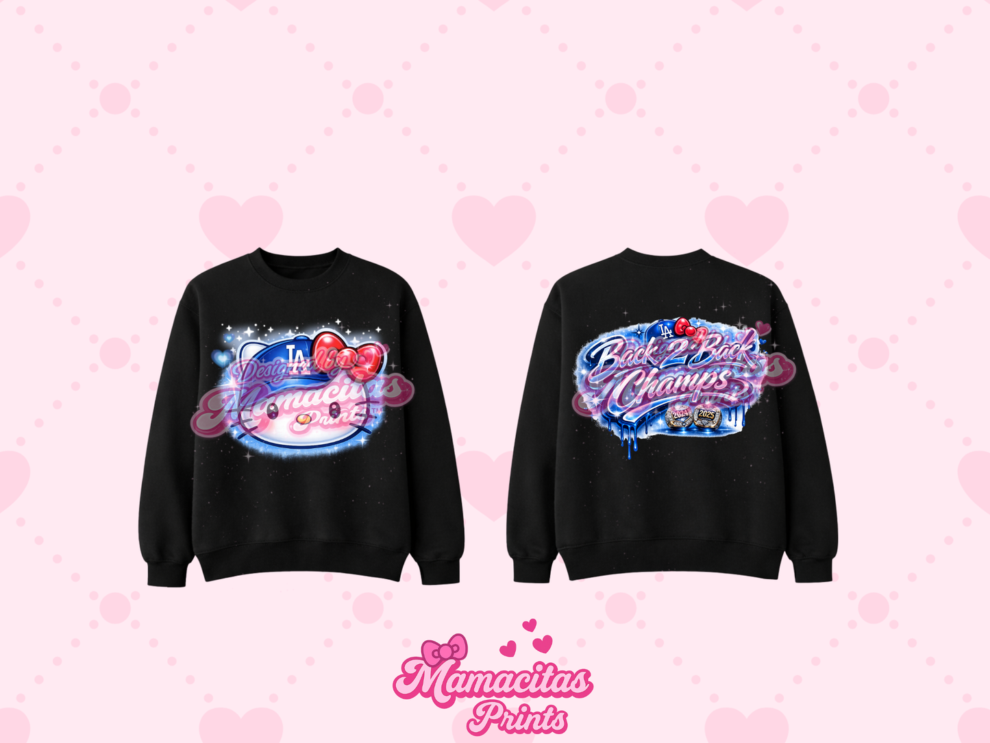 LA kitty b2b crewneck