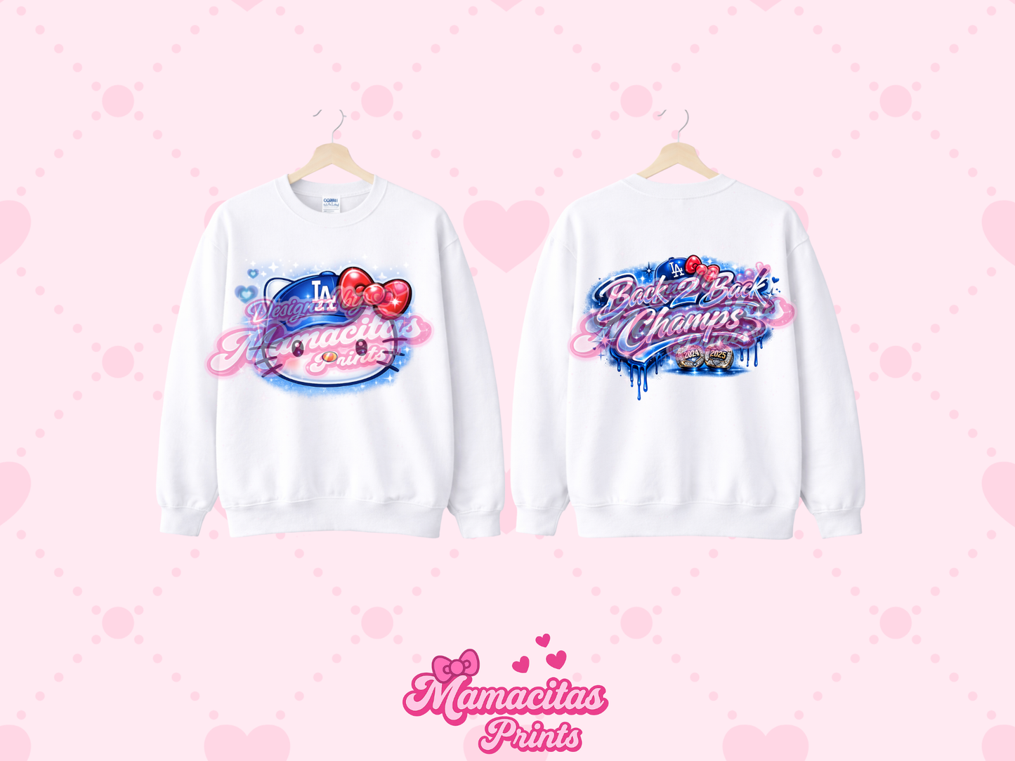 LA kitty b2b crewneck