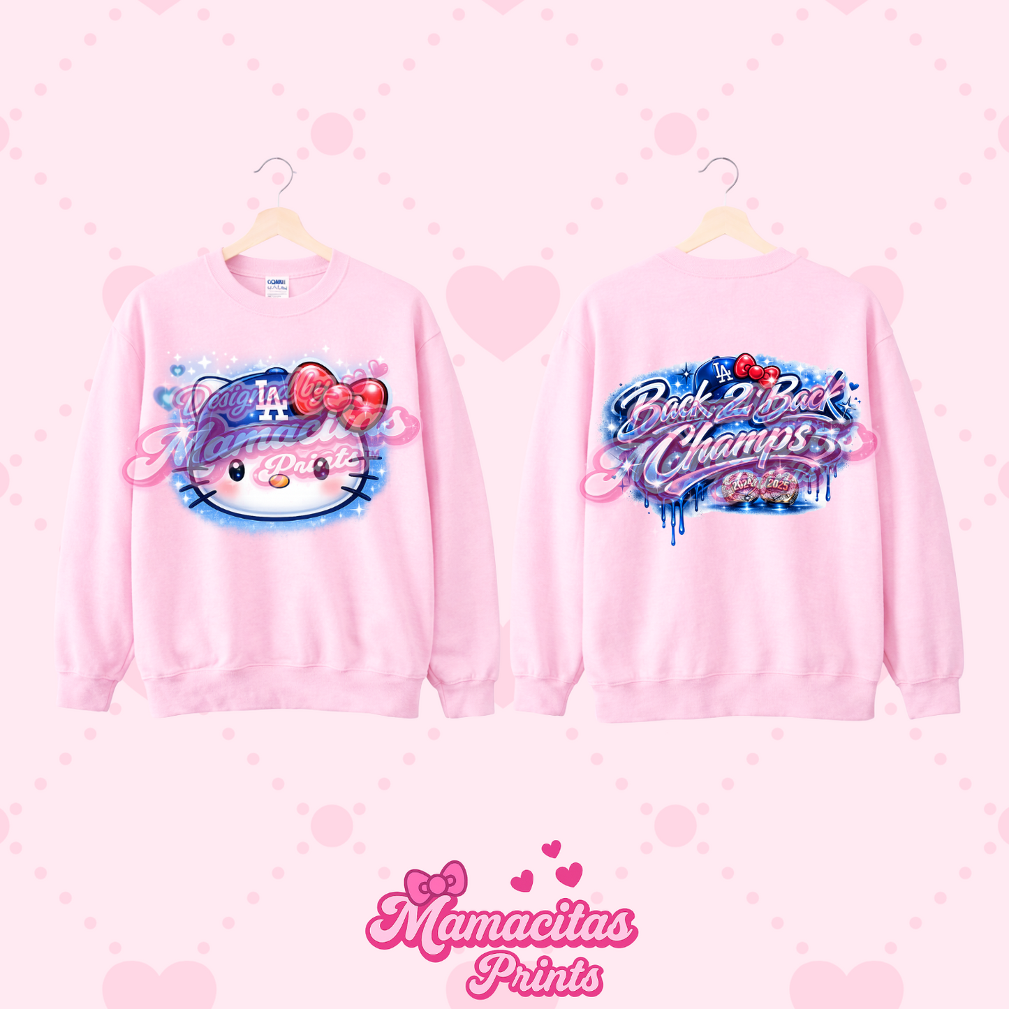 LA kitty b2b crewneck