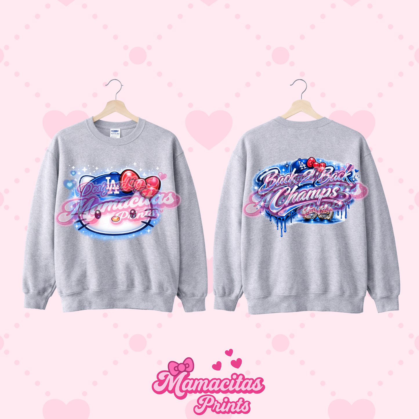 LA kitty b2b crewneck