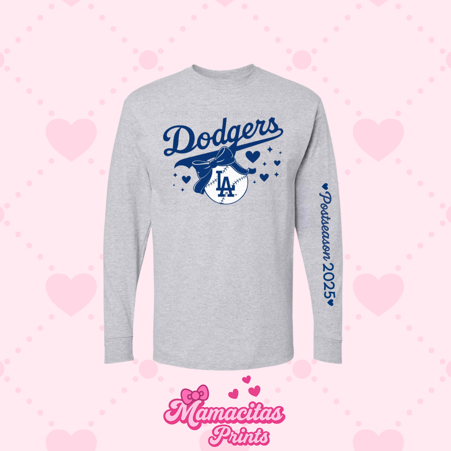 Dodgers postseason Long sleeve Tee