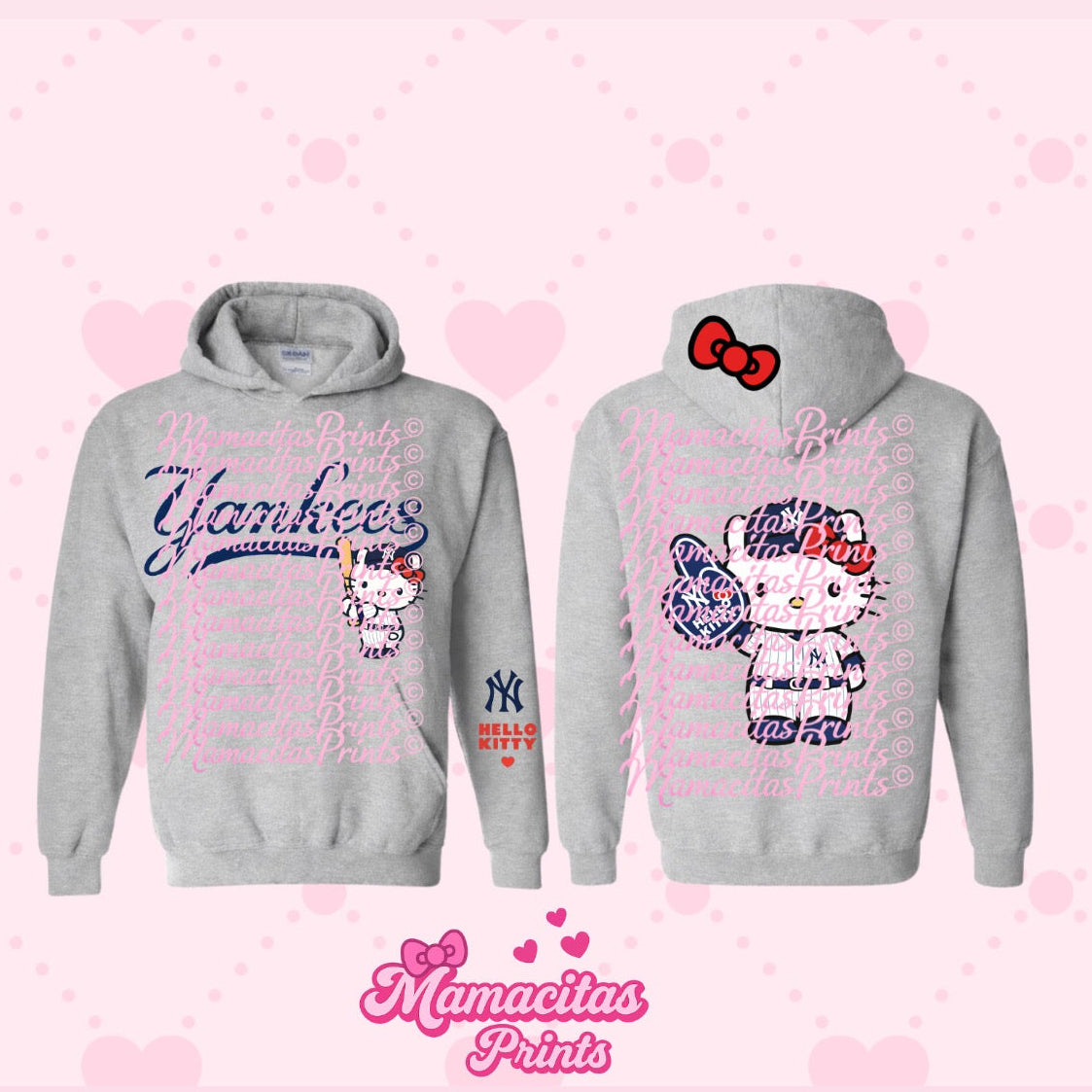 Game day kitty hoodie