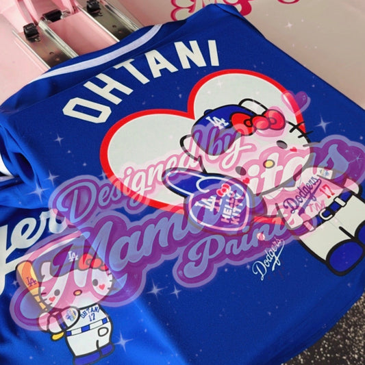 LA kitty heart jersey