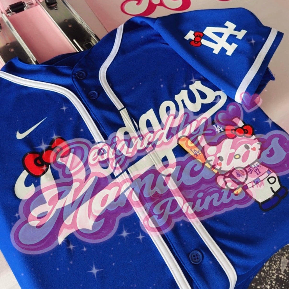 LA kitty heart jersey