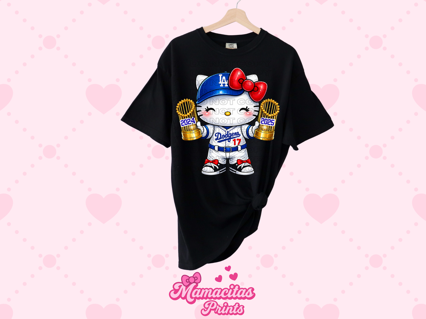 Hello Champ Kitty Tee