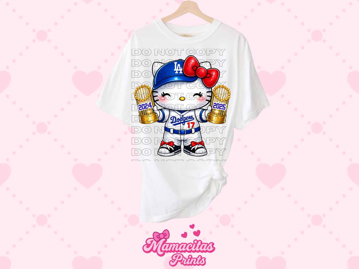 Hello Champ Kitty Tee