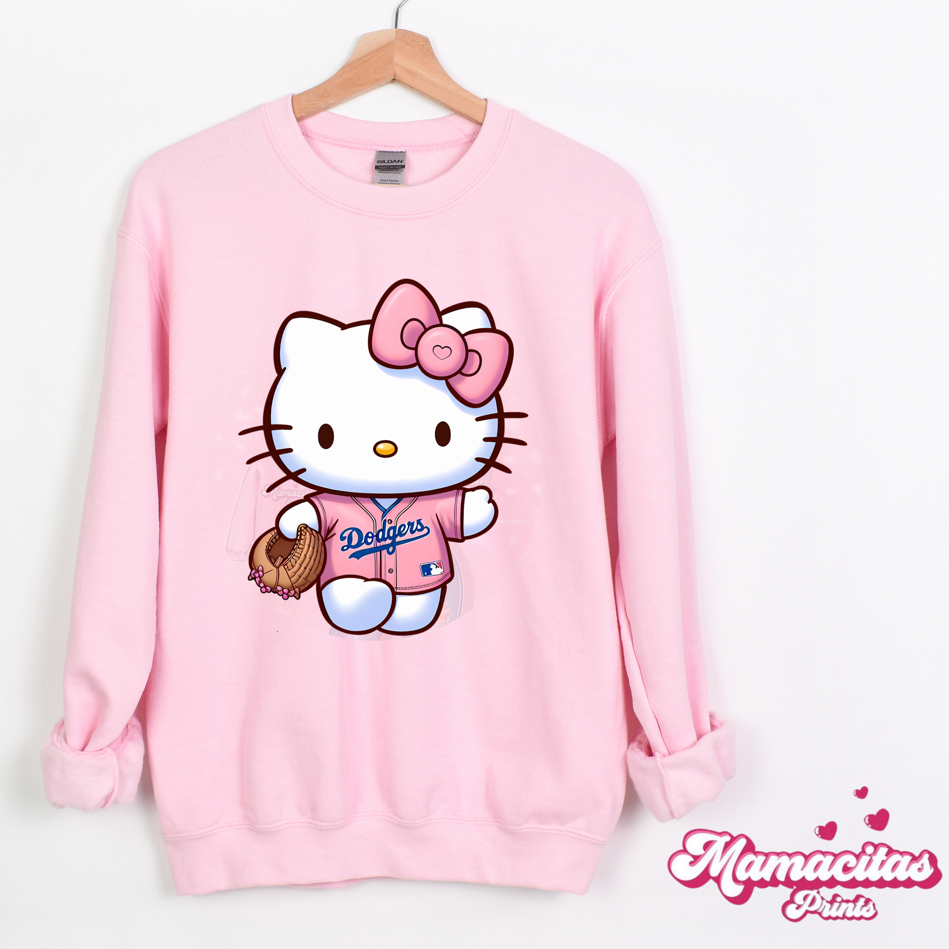 Baseball pink kitty