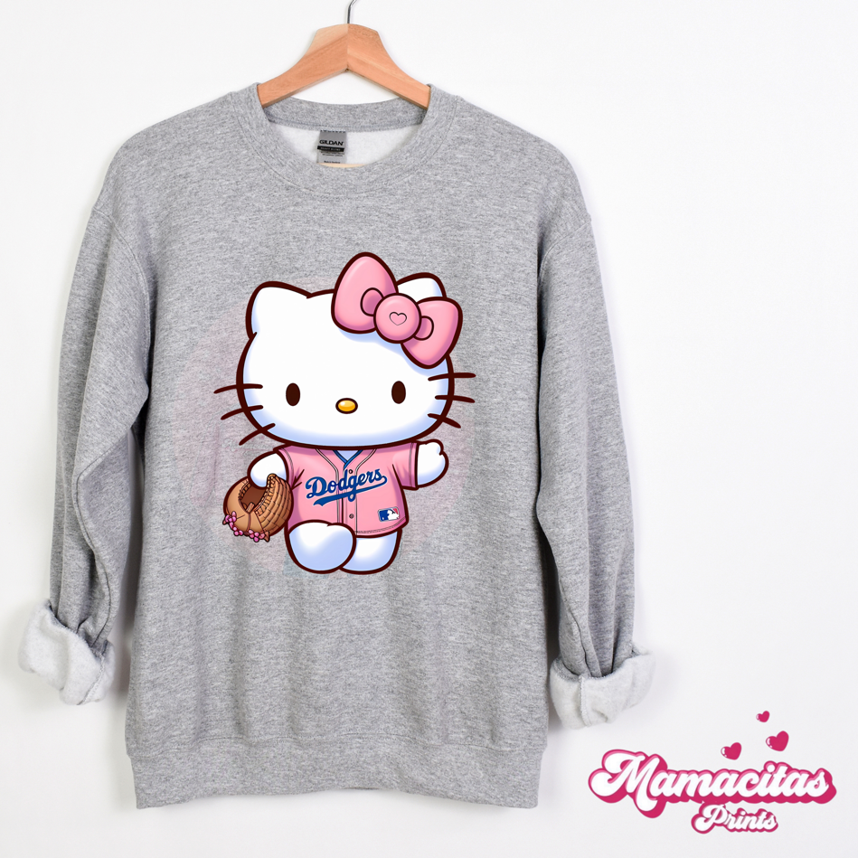 Baseball pink kitty