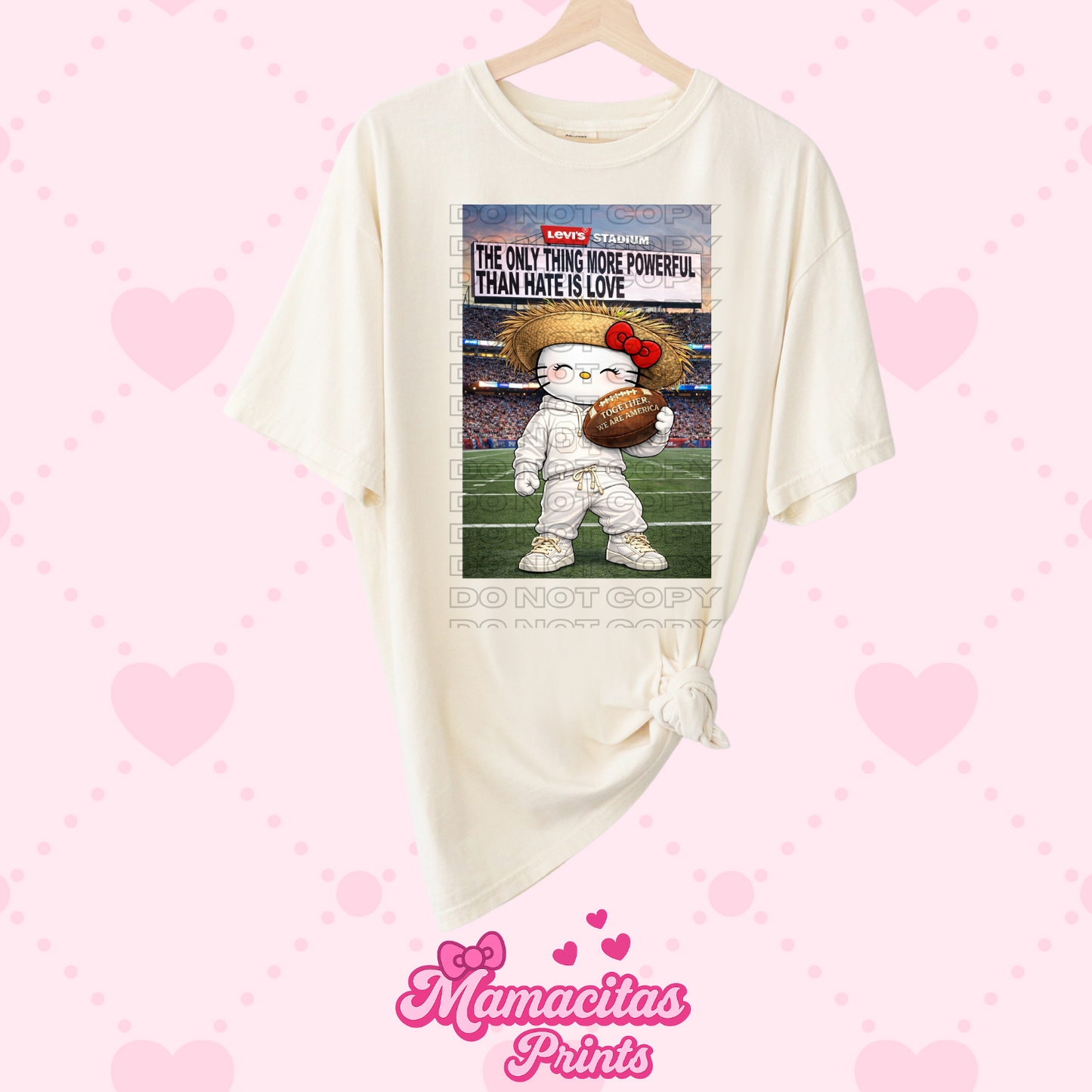 Love over hate tee