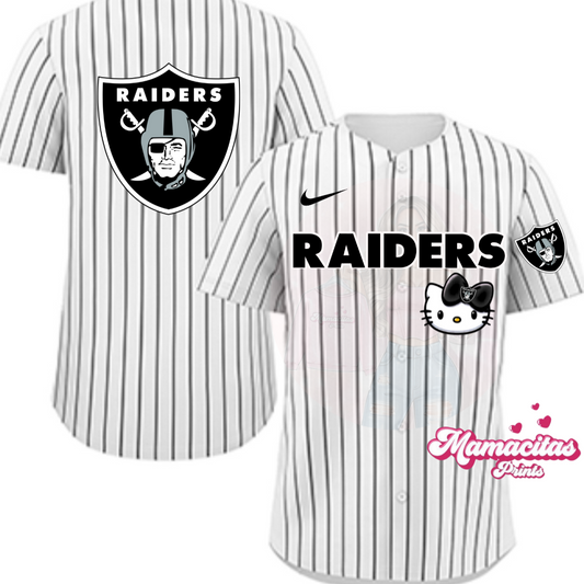 Adult White Raiders Jersey